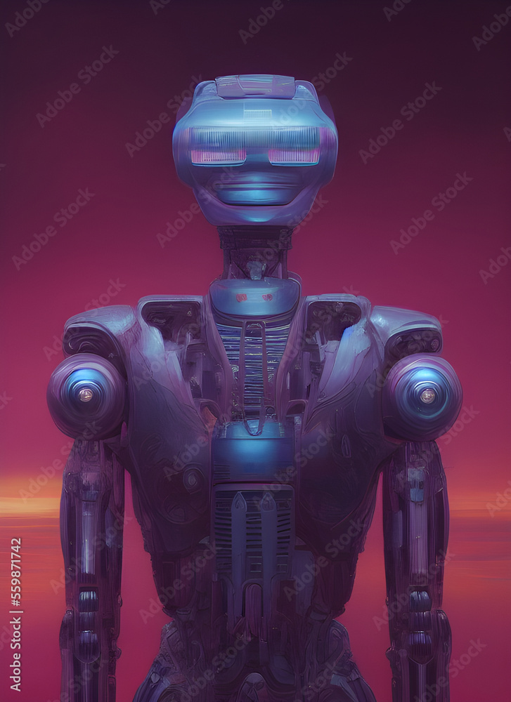 Robot futurista Robot futurista