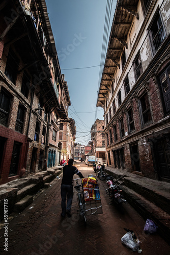 Kathmandu street © Wojciech