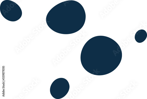 Cartoon hand drawn element flat icon