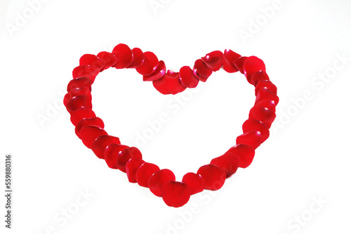 rose petals for valentine’s day