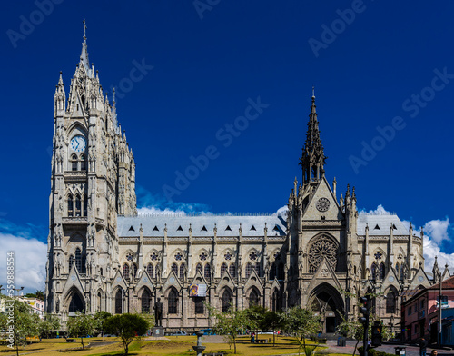 Cathedral in Quito, Ecuador