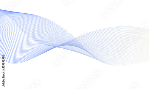 Abstract colorful luxury background with wave element for design.Digital frequency track equalizer.Stylized curved wavy line art background.Wave with lines created using blend tool.Vector illustration
