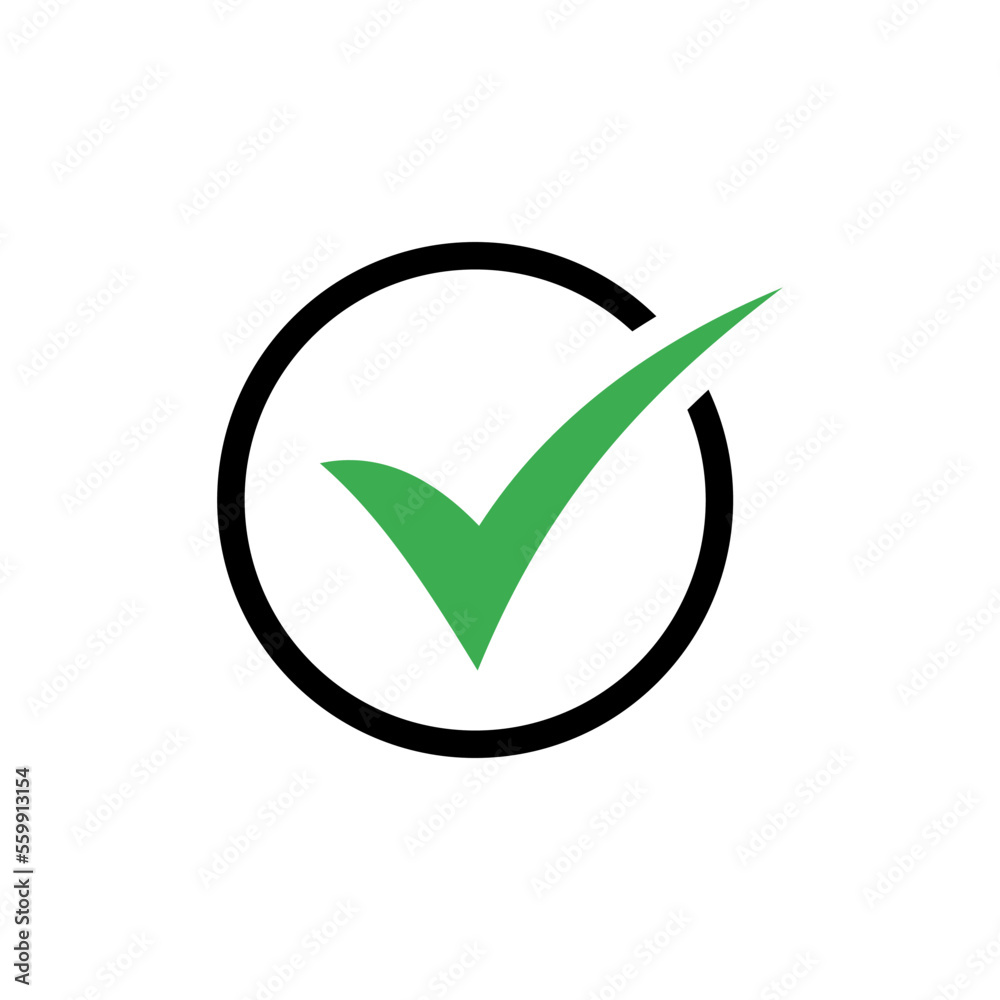 Check Mark, Checklist, Tick Icon Vector Logo Template Check Mark, Checklist, Tick Icon Vector Logo Template