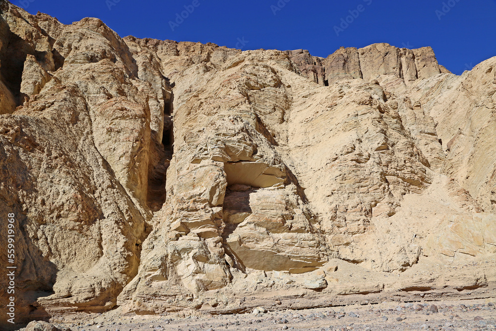 Cliffs of Golden Canyon - Death Valley NP, California