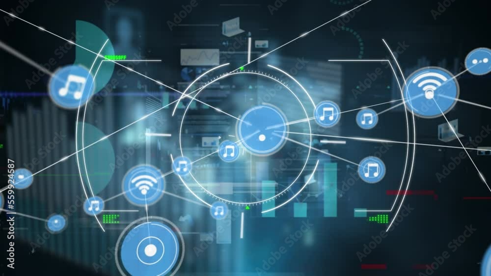 The video showcases various graphs and financial data that are glitchy and difficult to understand The video showcases various graphs and financial data that are glitchy and difficult to understand