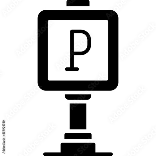 Parking Sign Icon photo