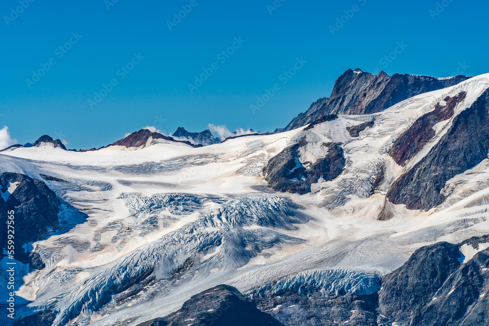 Switzerland 2022, Beautiful view of the Alps and Blue Sky around Titlis mountain. Switzerland 2022, Beautiful view of the Alps and Blue Sky around Titlis mountain.