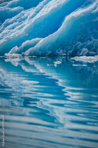 The Face of Columbia Glacier - Alaska Photography photo