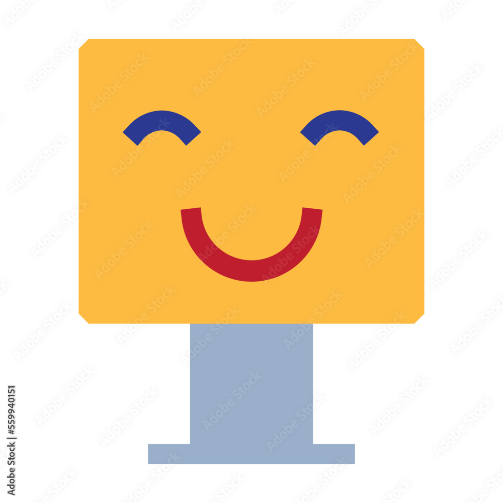 Fototapeta premium Computer Flat Icon