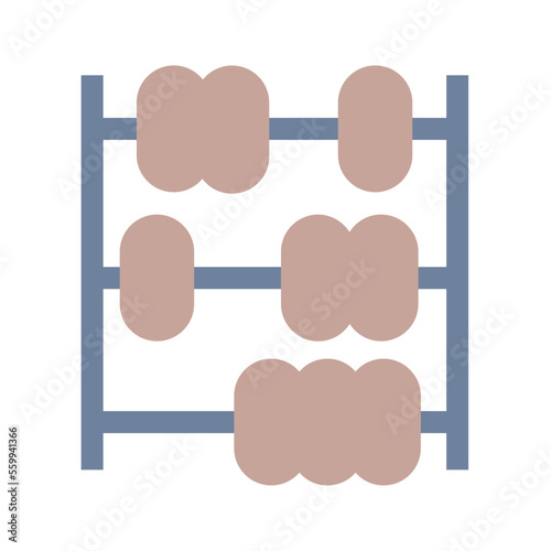 Abacus Flat Icon