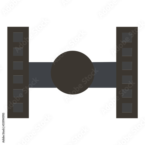 Satelit Flat Icon