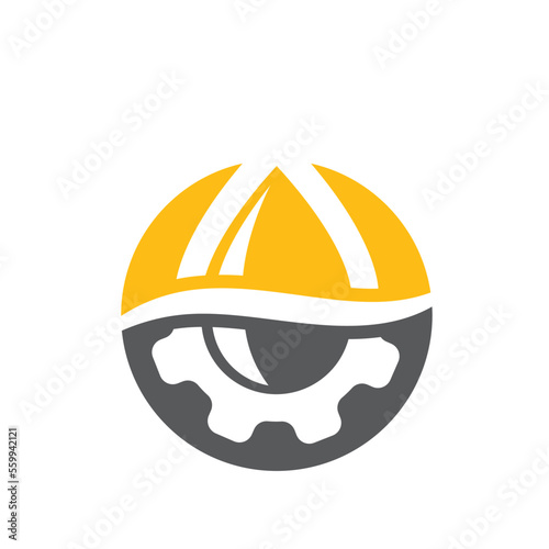 gear lubrication oil vector icon concept design