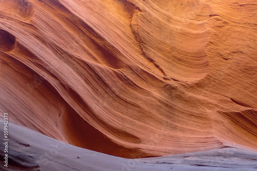 Sandstone rock formations at Waterhole Canyon, Arizona, USA