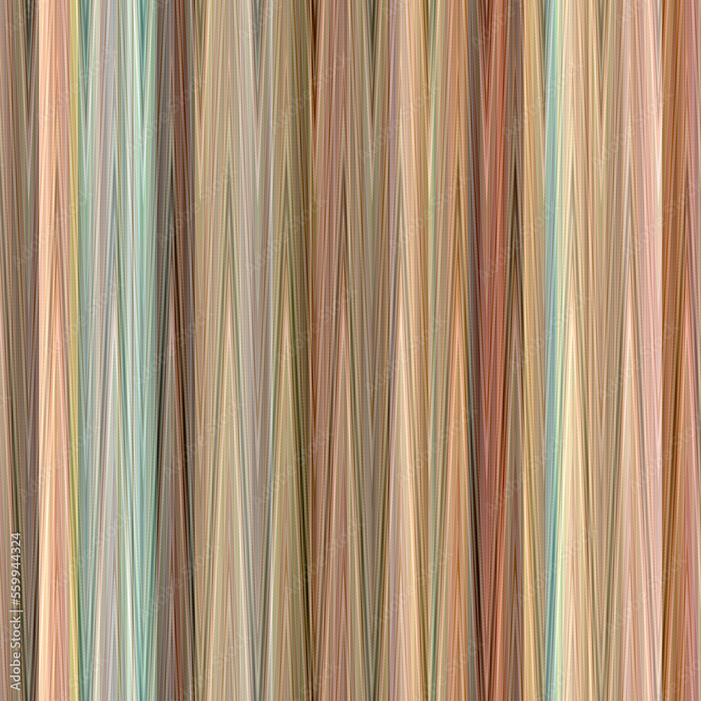 Obraz premium Striped weave in organic texture seamless pattern. Heathered natural tile for cotton fabric. Marl ikat melange