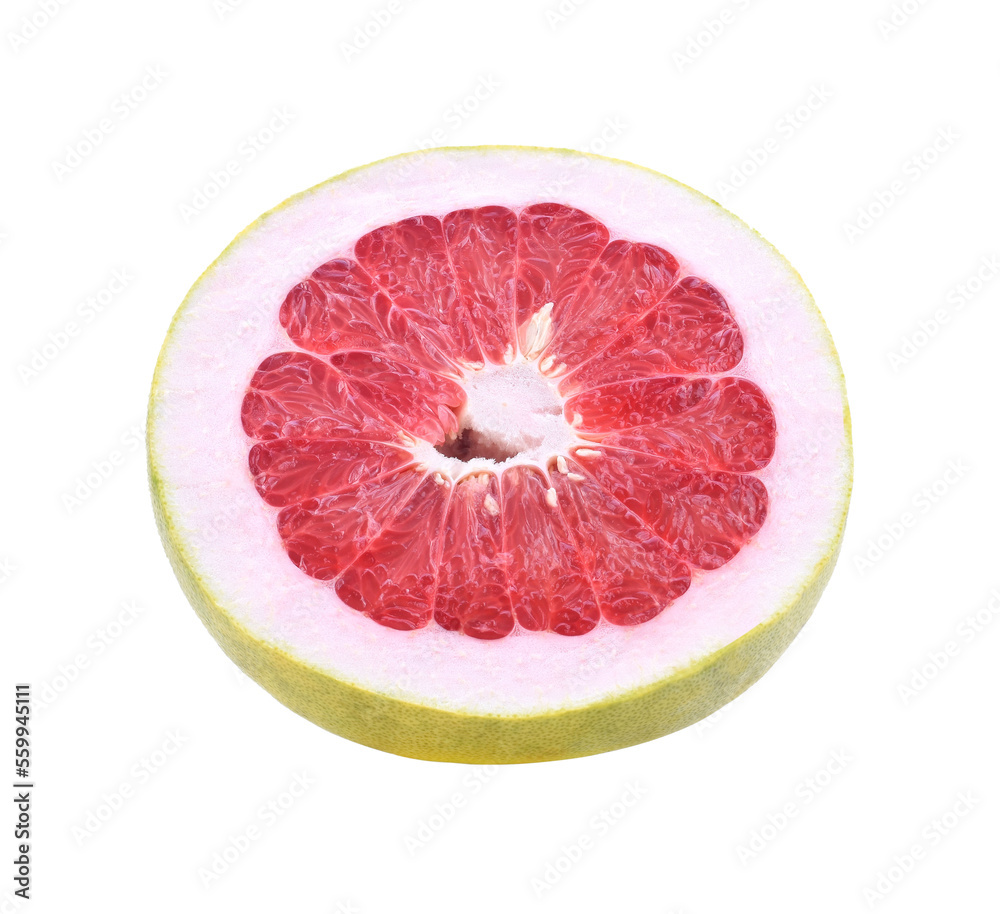 Fresh juicy piece of grapefruit pulp isolated transparent png Fresh juicy piece of grapefruit pulp isolated transparent png