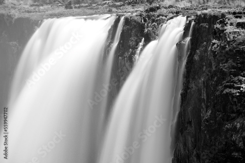 Views of Victoria Falls from Victoria Falls National Park, Zimbabwe.