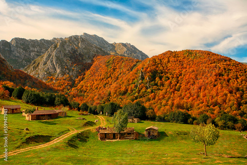 The Natural Park of Redes. Asturias. photo