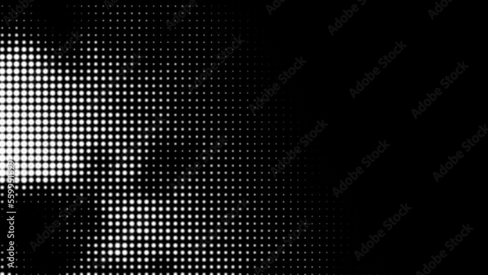 black and white halftone background
