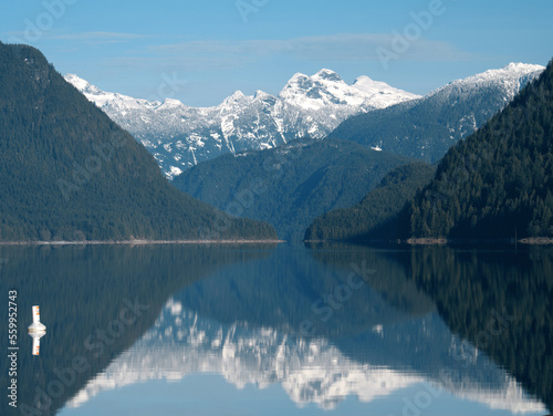 Alouette Lake at the Golden Ears Provincial Park in Maple Ridge, British Columbia, Canada