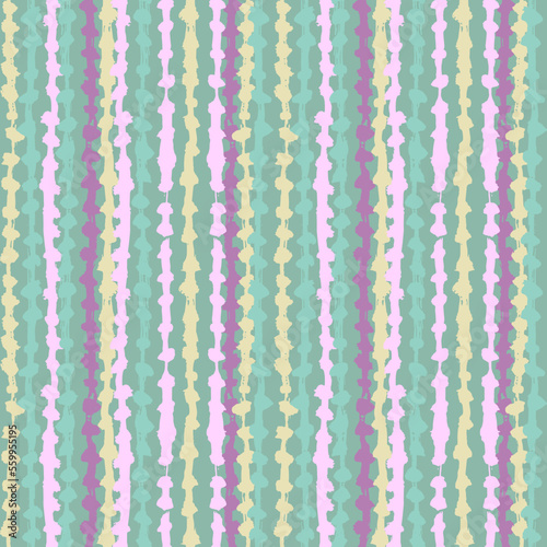 Handdrawn Dry Brush Seamless Strokes with Nodes Light Purple Artwork Pattern