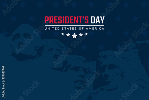President's Day Background Design. Vector Banner, Poster, Greeting Card, Content for Social Media . Vector Illustration.