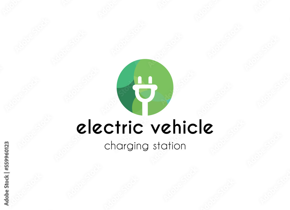 Electrical charging station vector icon Electrical charging station vector icon