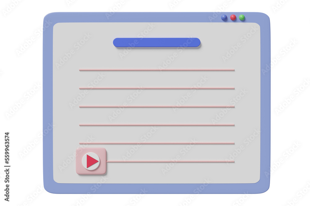 3d social media with tablet computer, play bar icons isolated. online social, communication applications, notification new message concept, 3d render illustration 3d social media with tablet computer, play bar icons isolated. online social, communication applications, notification new message concept, 3d render illustration