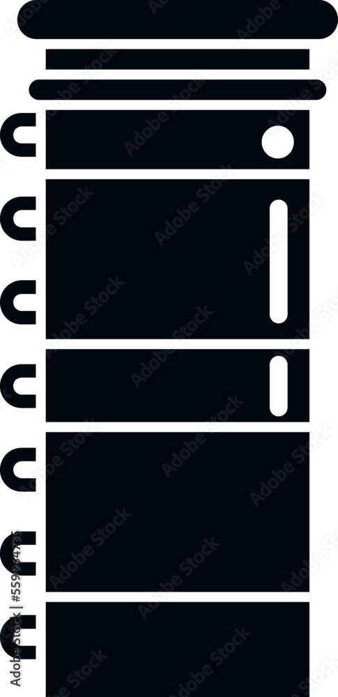Snow chimney icon simple vector. Smoke factory. Stack fire