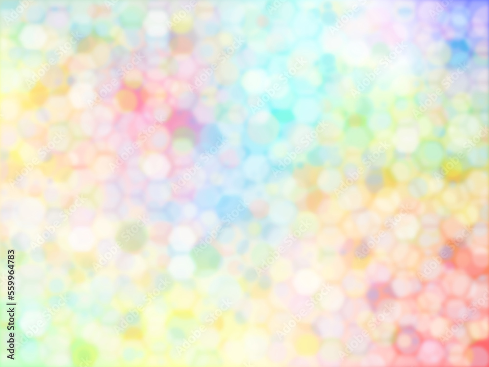 rainbow background material