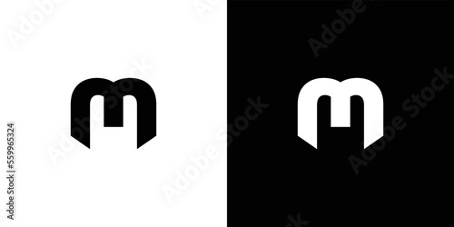 .Modern and unique  letter M initials logo design