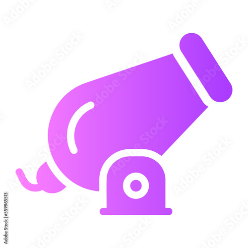 cannon gradient icon