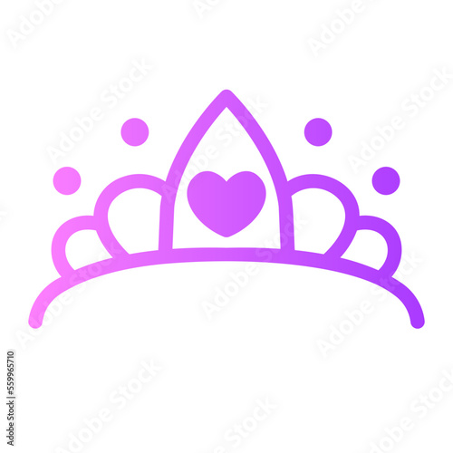 tiara gradient icon