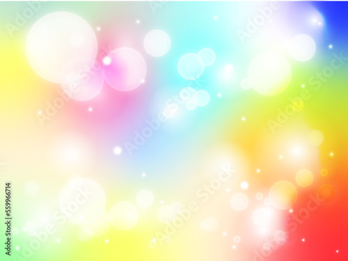 rainbow background material