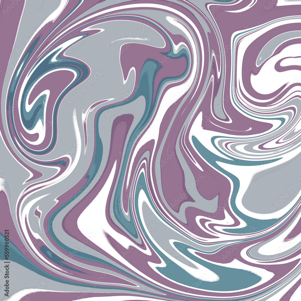 Purple Teal Swirl Purple Teal Swirl