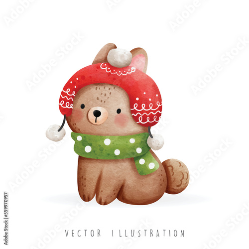 christmas dog