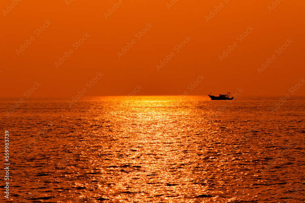 fishing boat at Azheekkal fishing boat at Azheekkal