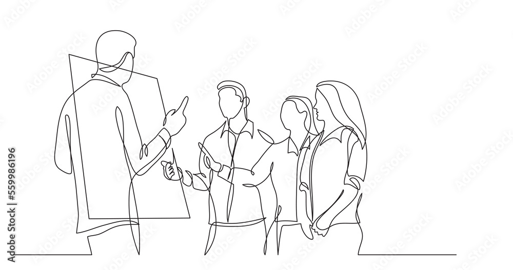 modern sturtup team members discussing near whiteboard - PNG image with transparent background