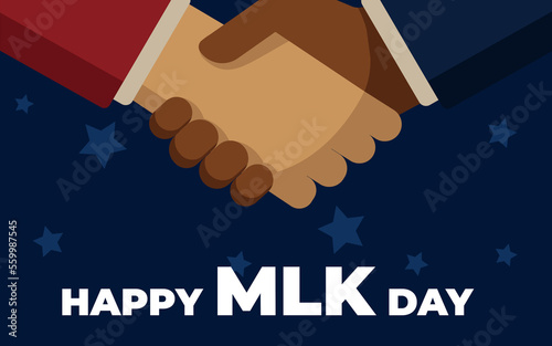 Text Happy Martin Luther King Day Background. I have a dream inspirational Quote. 16 Jan Martin Luther King Jr Day.