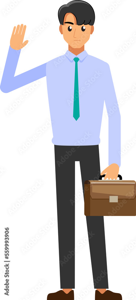 cartoon business man wearing white shirt ,png cartoon business man wearing white shirt ,png