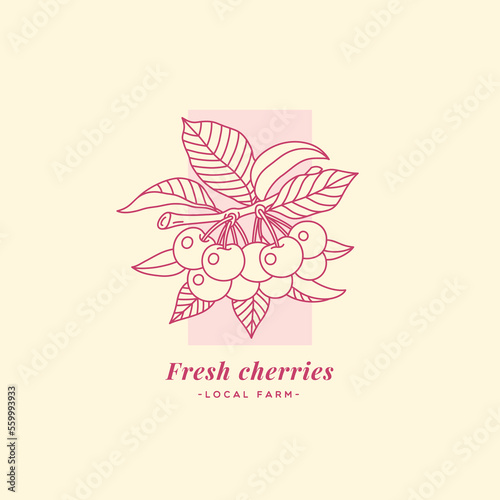 Cherry label