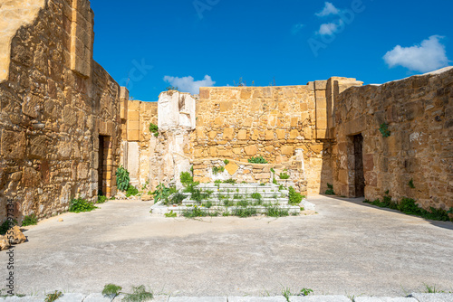 One of the most important monument of Salaparuta is the Main Church built in 1777. Destroyed by the 1968 Belice earthquake in Sicily. The main area of damage was centred on the valley of Belice photo