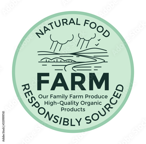Natural food, responsibly sourced family farm