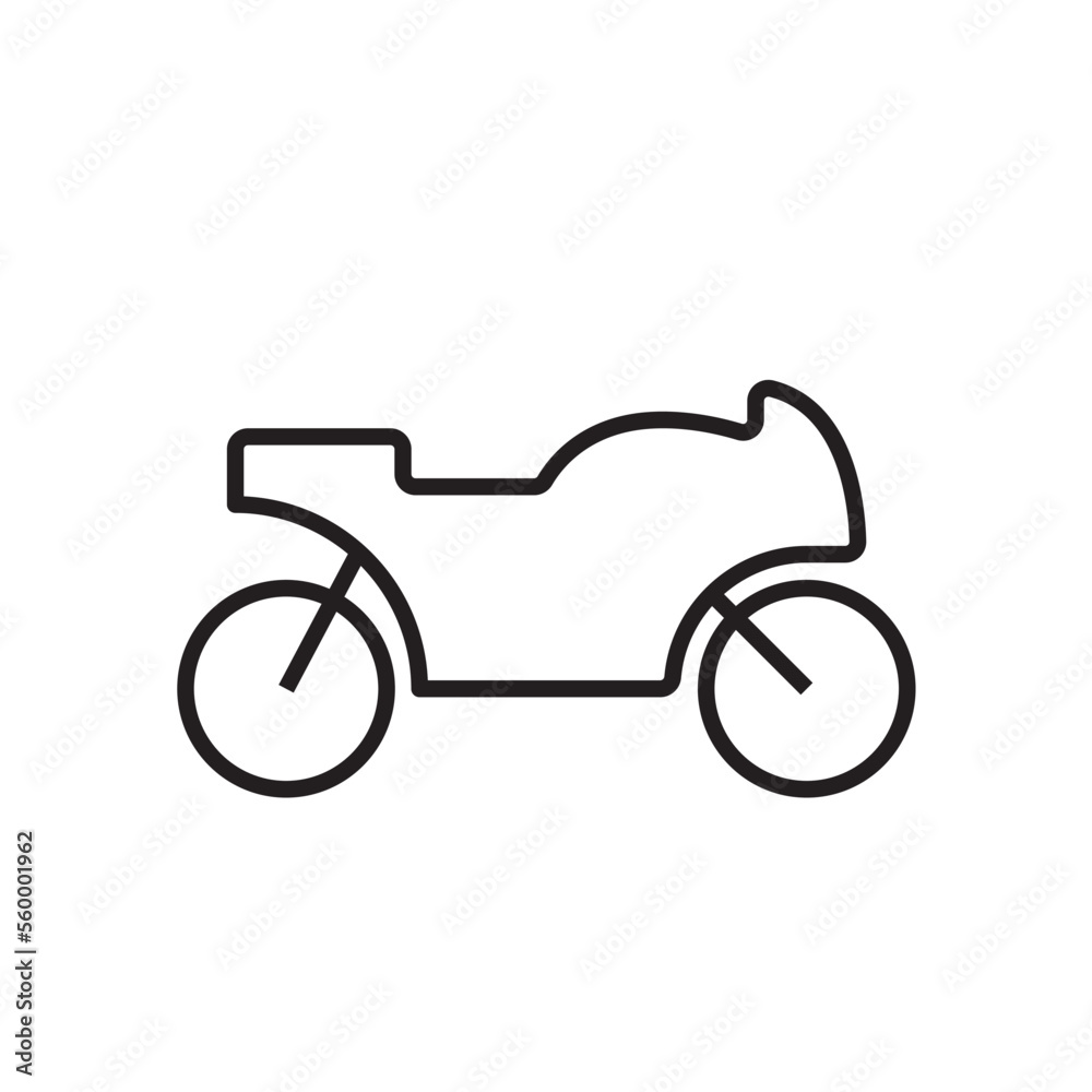 Motorcycle Transportation icon people icons with black outline style Motorcycle Transportation icon people icons with black outline style