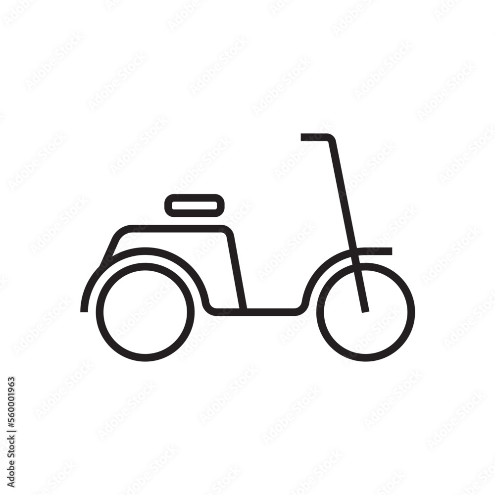 Scooter Transportation icon people icons with black outline style. Vehicle, symbol, transport, line, outline, station, travel, automobile, editable, pictogram, isolated, flat. Vector illustration Scooter Transportation icon people icons with black outline style. Vehicle, symbol, transport, line, outline, station, travel, automobile, editable, pictogram, isolated, flat. Vector illustration
