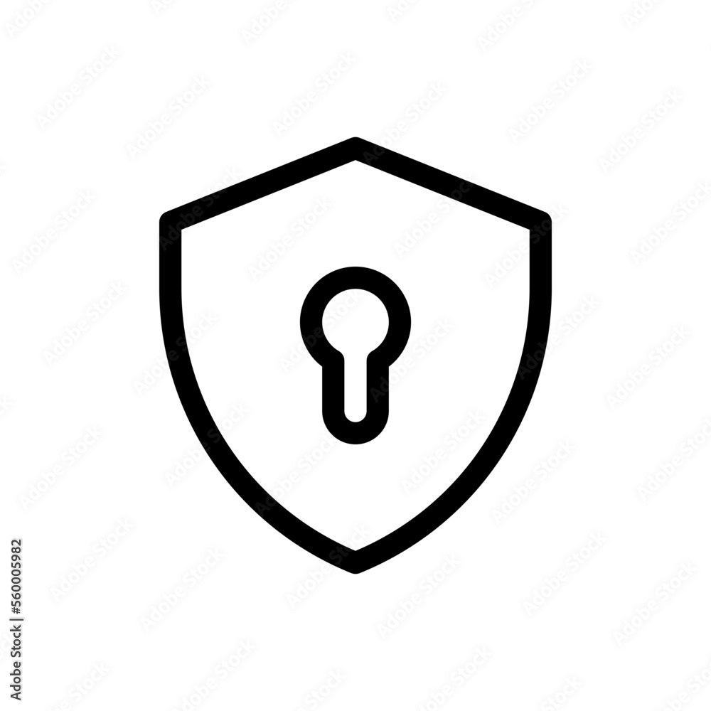 security line icon security line icon