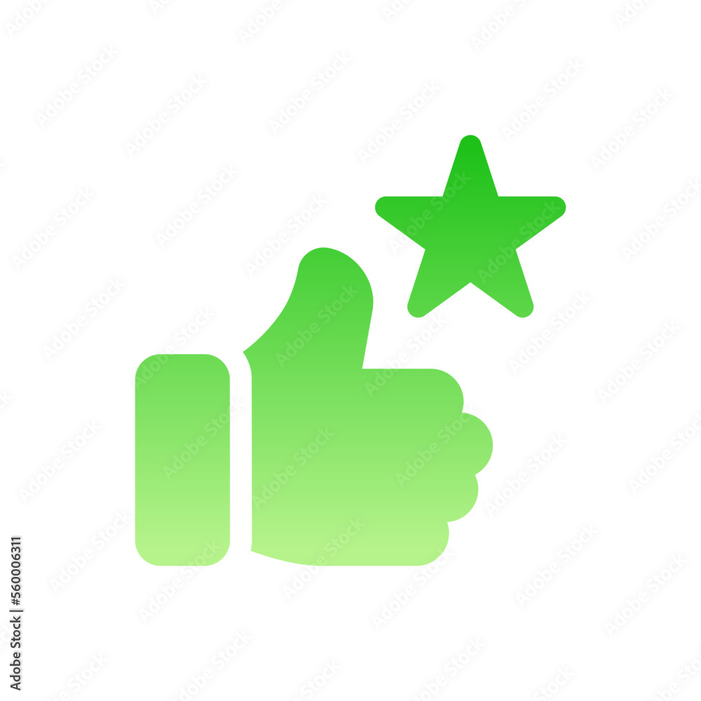 appreciation flat gradient icon appreciation flat gradient icon