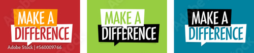 Make a difference