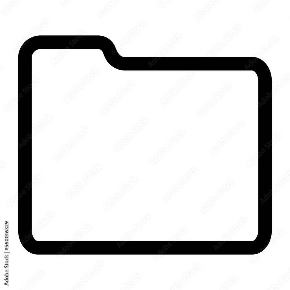 folder line icon folder line icon
