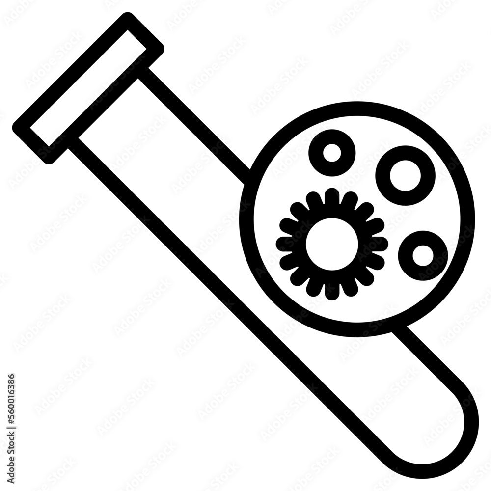 flask virus icon