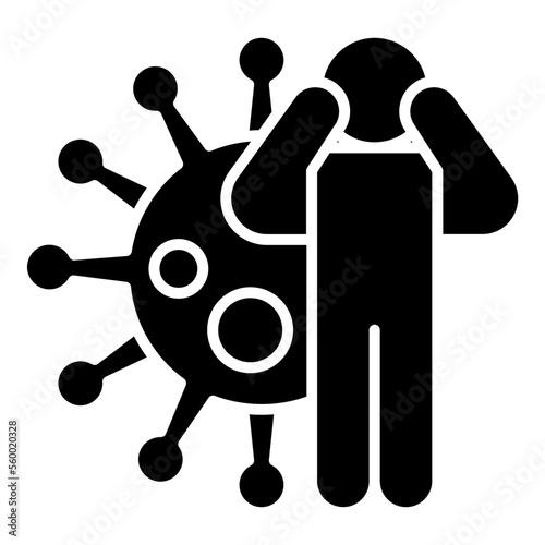 people get the virus icon